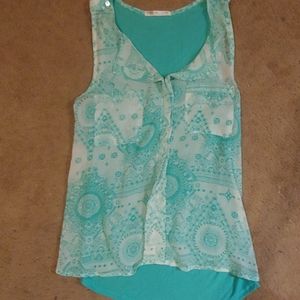 Femme tank (lined) size medium